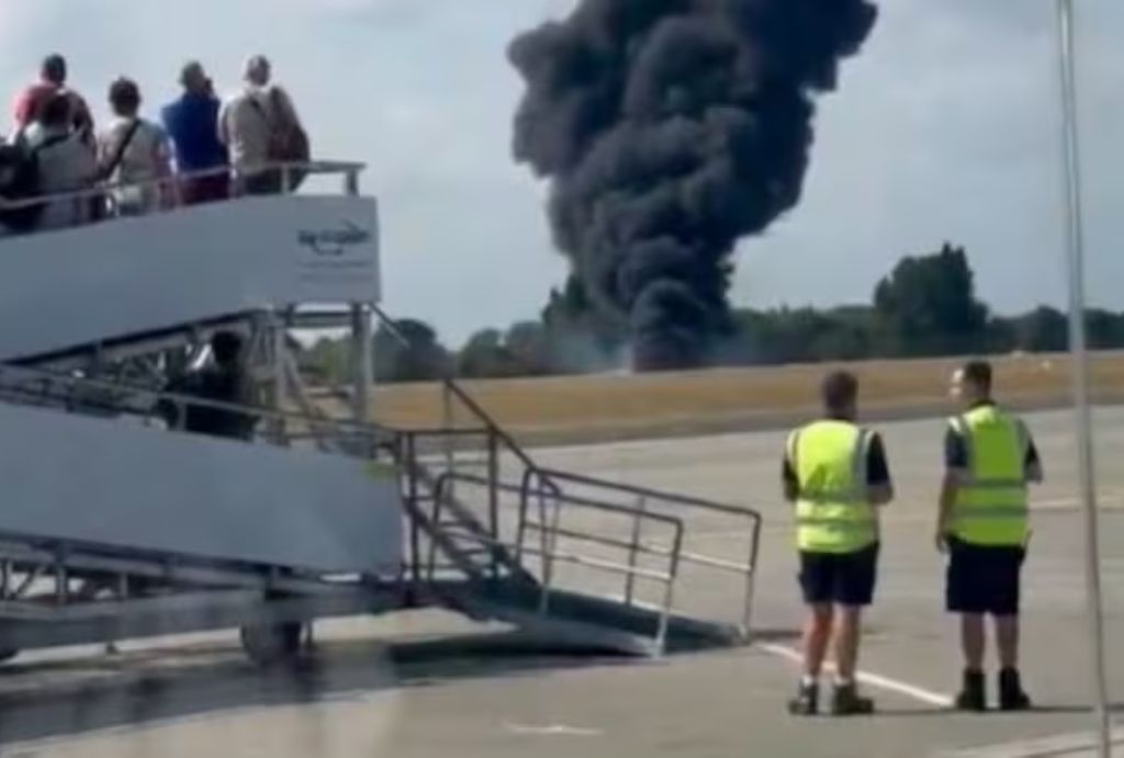 Trágico accidente aéreo en el aeropuerto de Southend, Londres